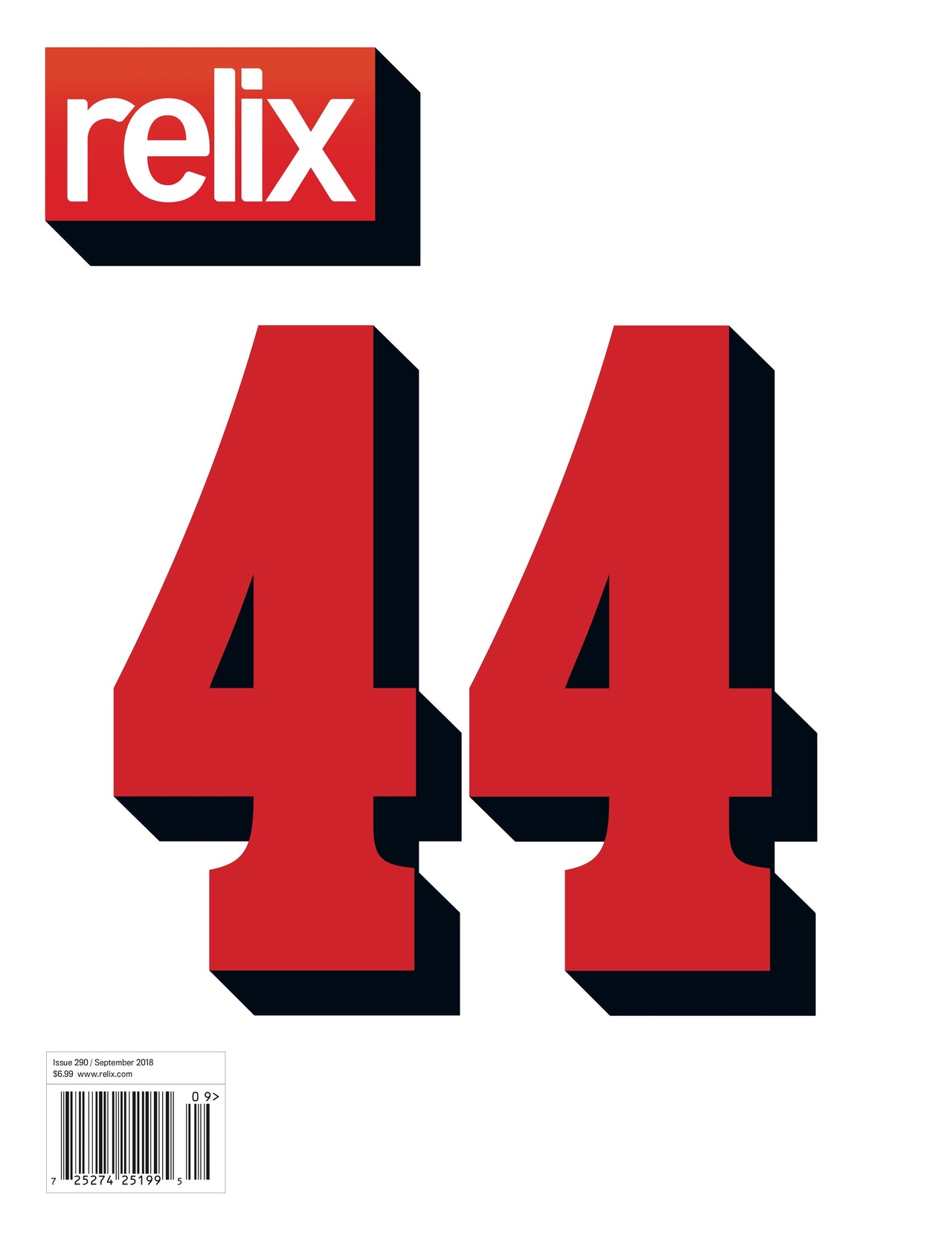 The Relix 44 - September 2018 Relix Collector's Issue