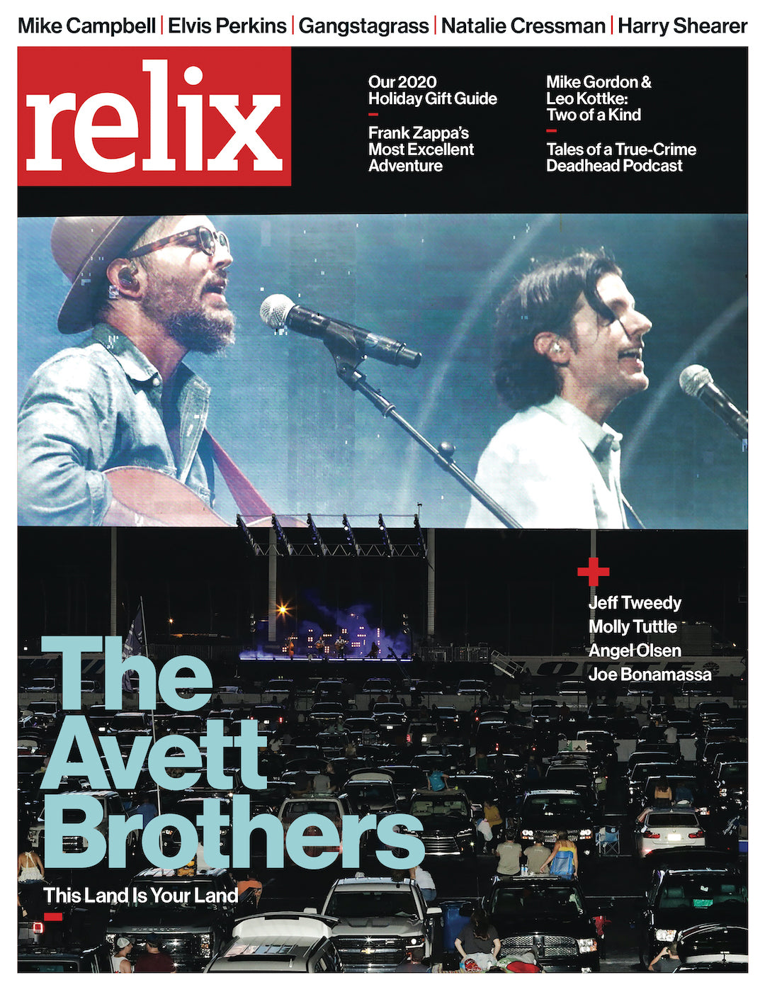 The Avett Brothers - December 2020 Relix Issue