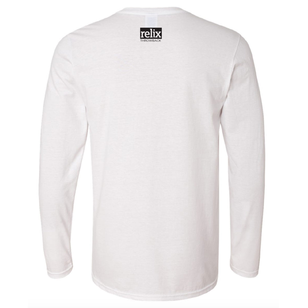 Twin Skulls Throwback Long Sleeve T-Shirt