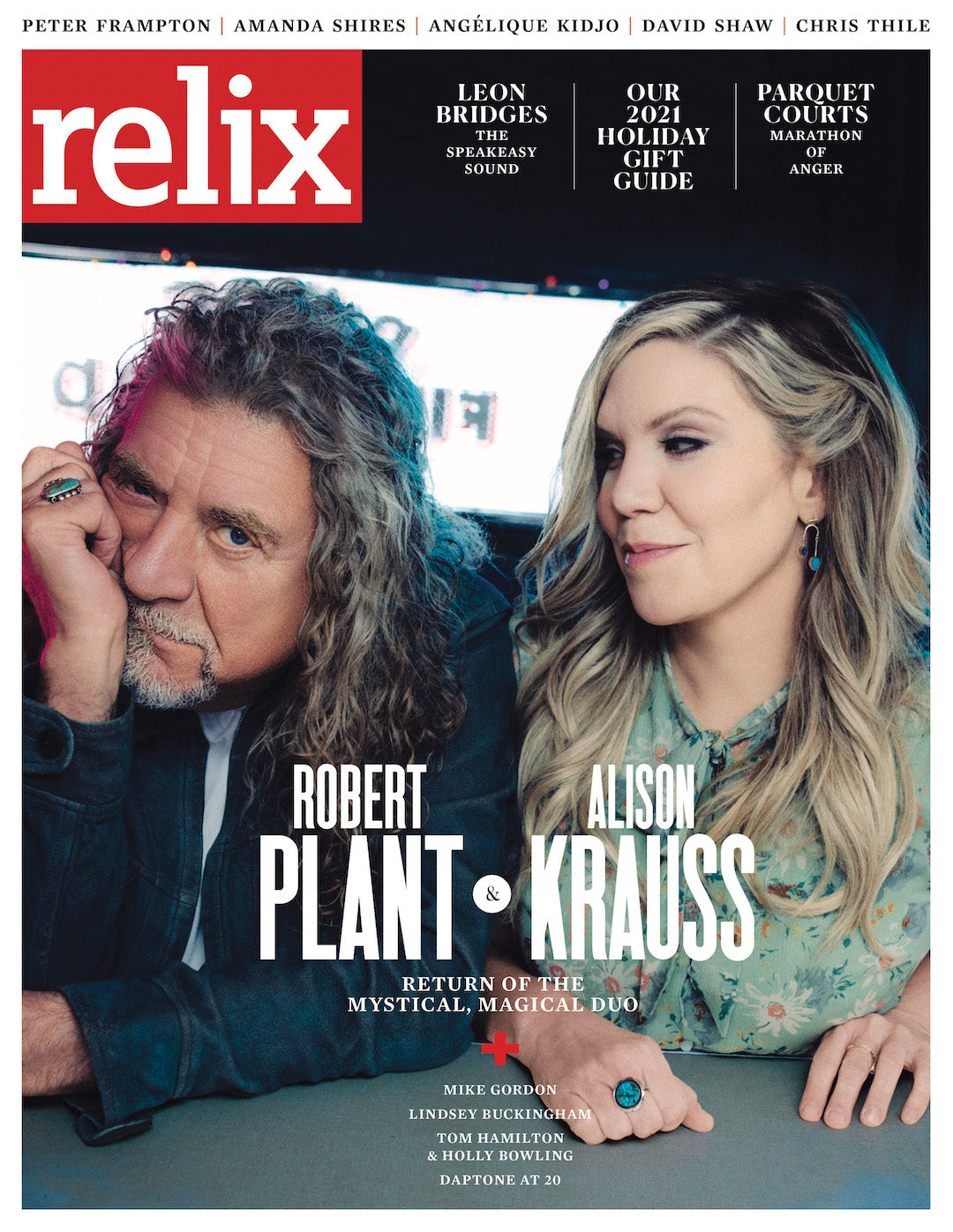 Robert Plant & Alison Krauss - December 2021 Relix Issue