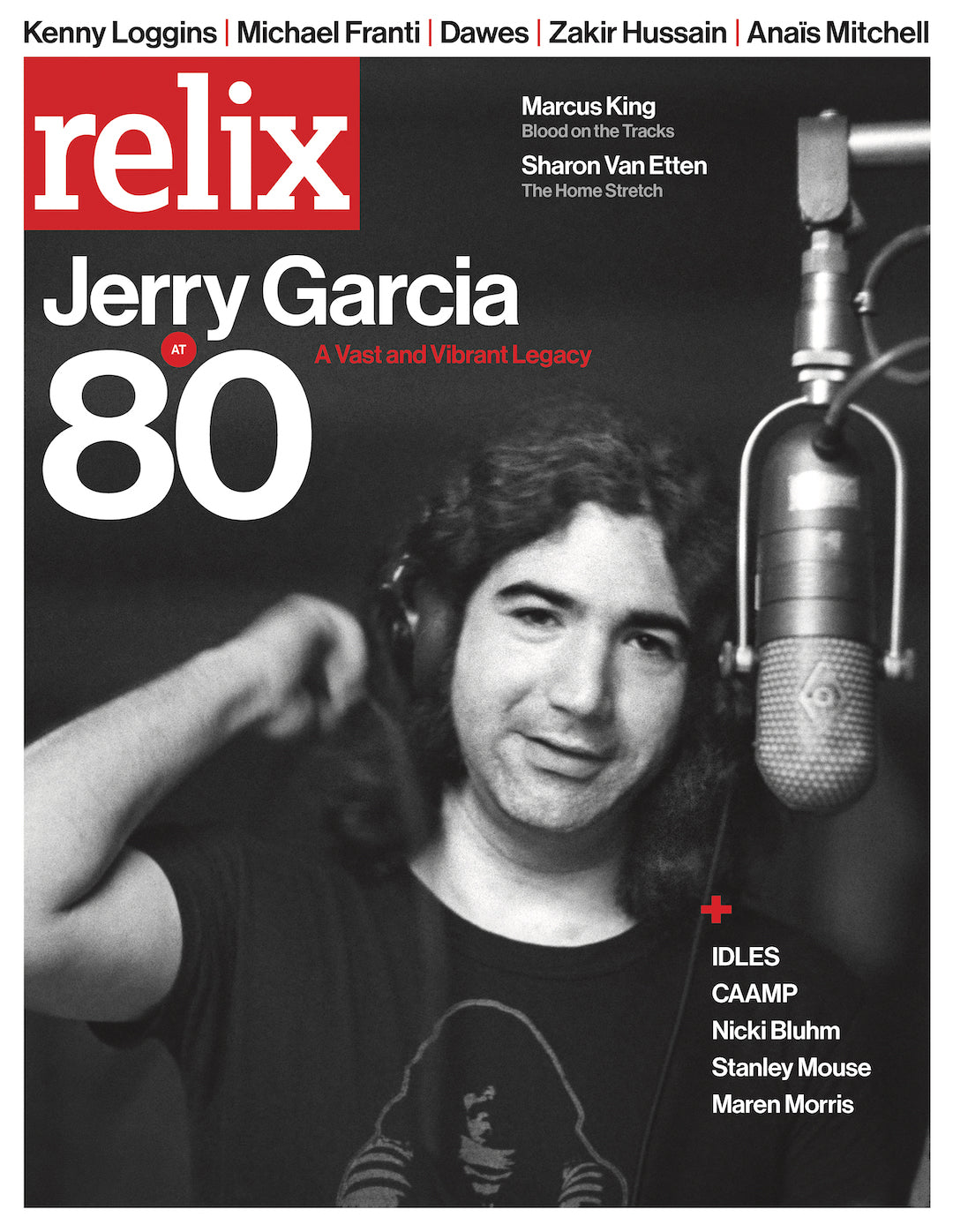 Jerry Garcia - July/August 2022 Relix Collector's Issue
