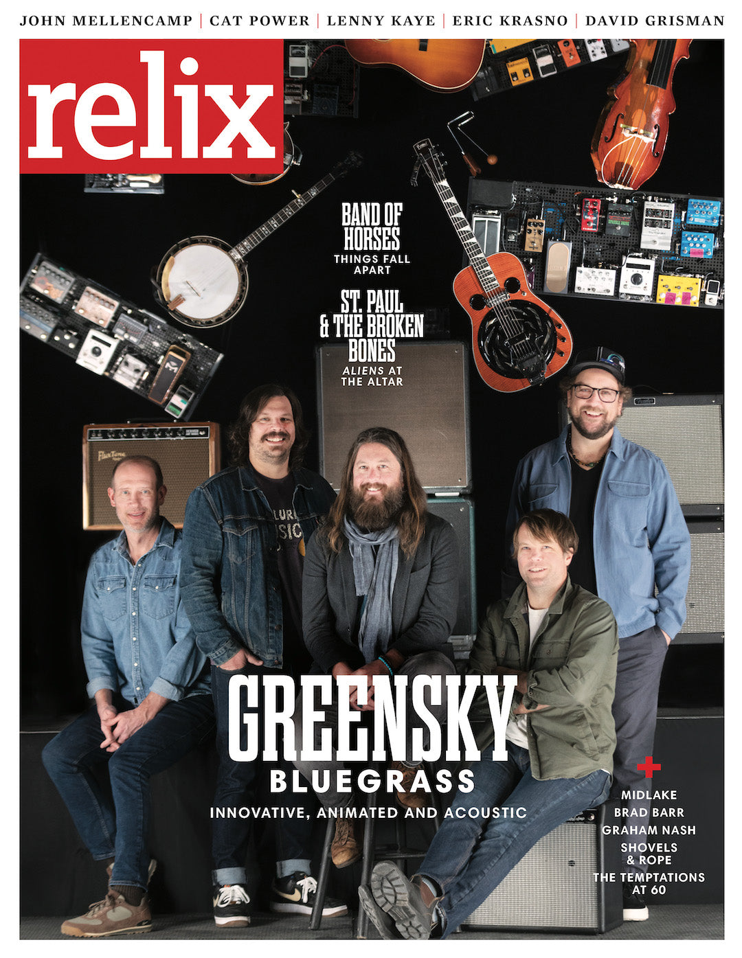 Greensky Bluegrass - March 2022 Relix Issue