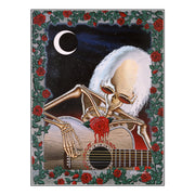 Limited edition Dead Serenade vintage poster featuring classic psychedelic art with colorful, flowing lines and band-themed imagery