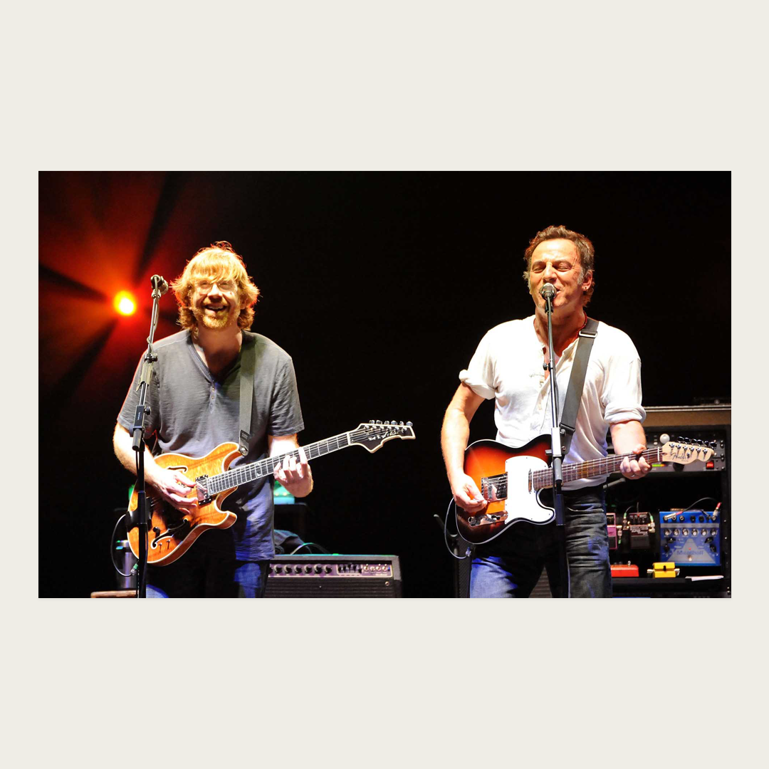 Trey Anastasio & Bruce Springsteen, 2009, Jeff Kravitz