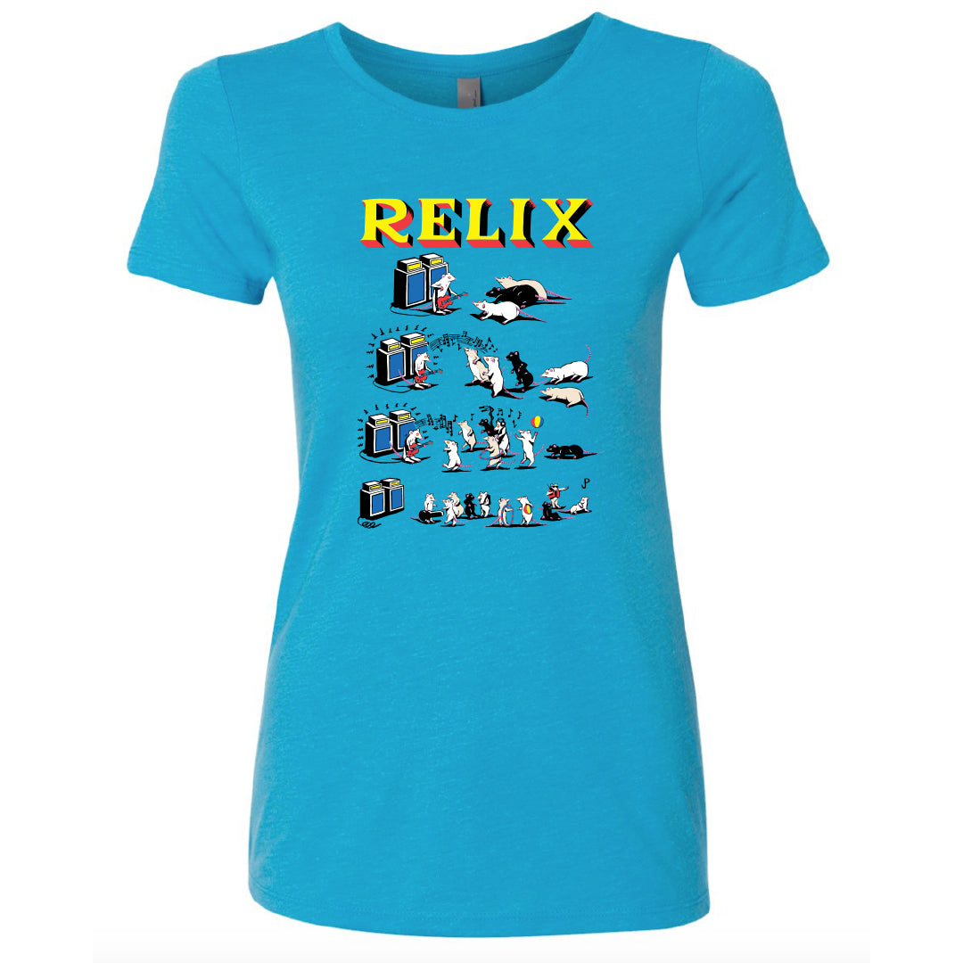 Jim Pollock "Pied Piper" Turquoise Women's T-Shirt