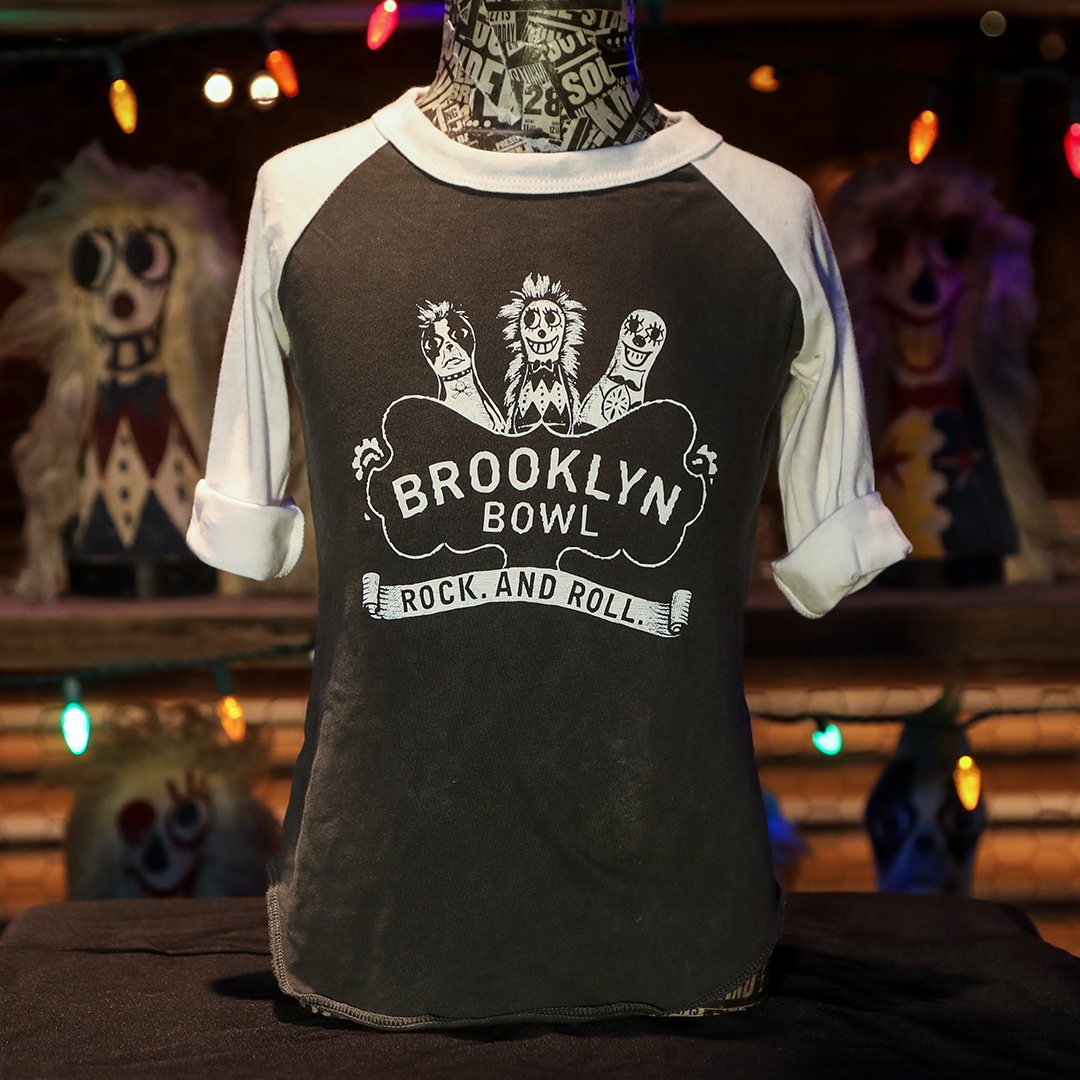 Brooklyn Bowl Kid's Baseball Tee