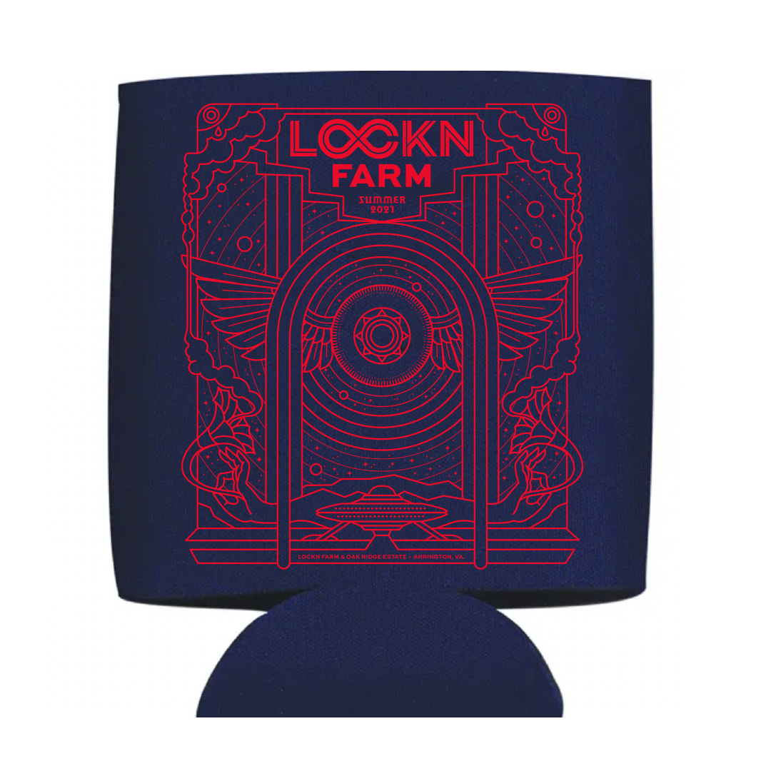 LOCKN' Farm Koozie