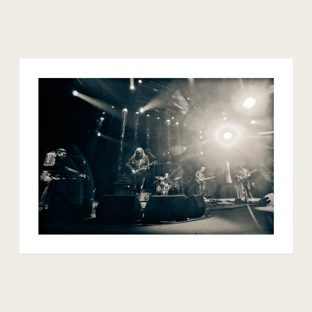 Phil Lesh with Warren Haynes, Eric Krasno, Rob Barraco and John Molo, 2016, Marc Millman