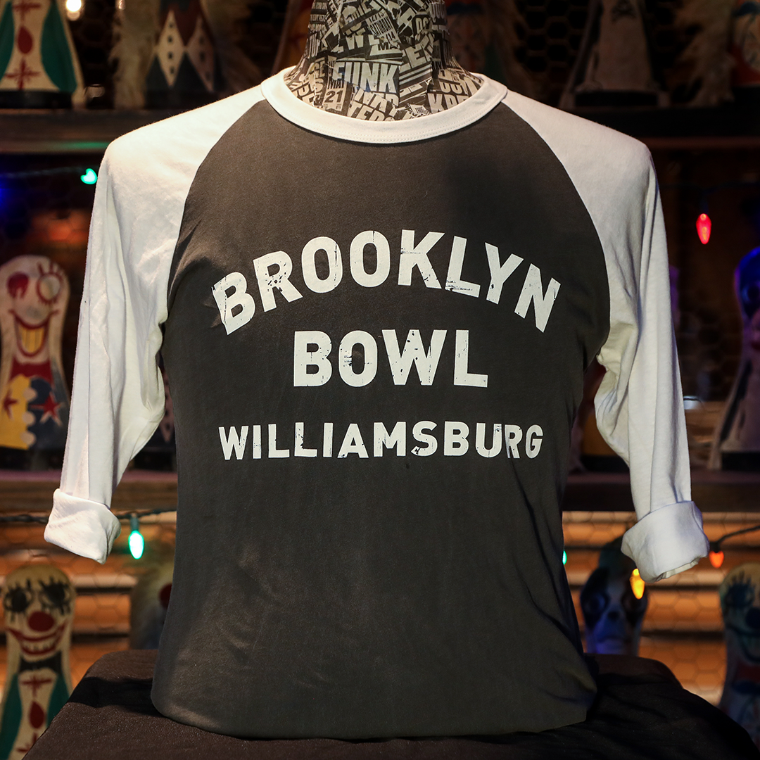 Brooklyn Bowl Williamsburg Baseball Tee