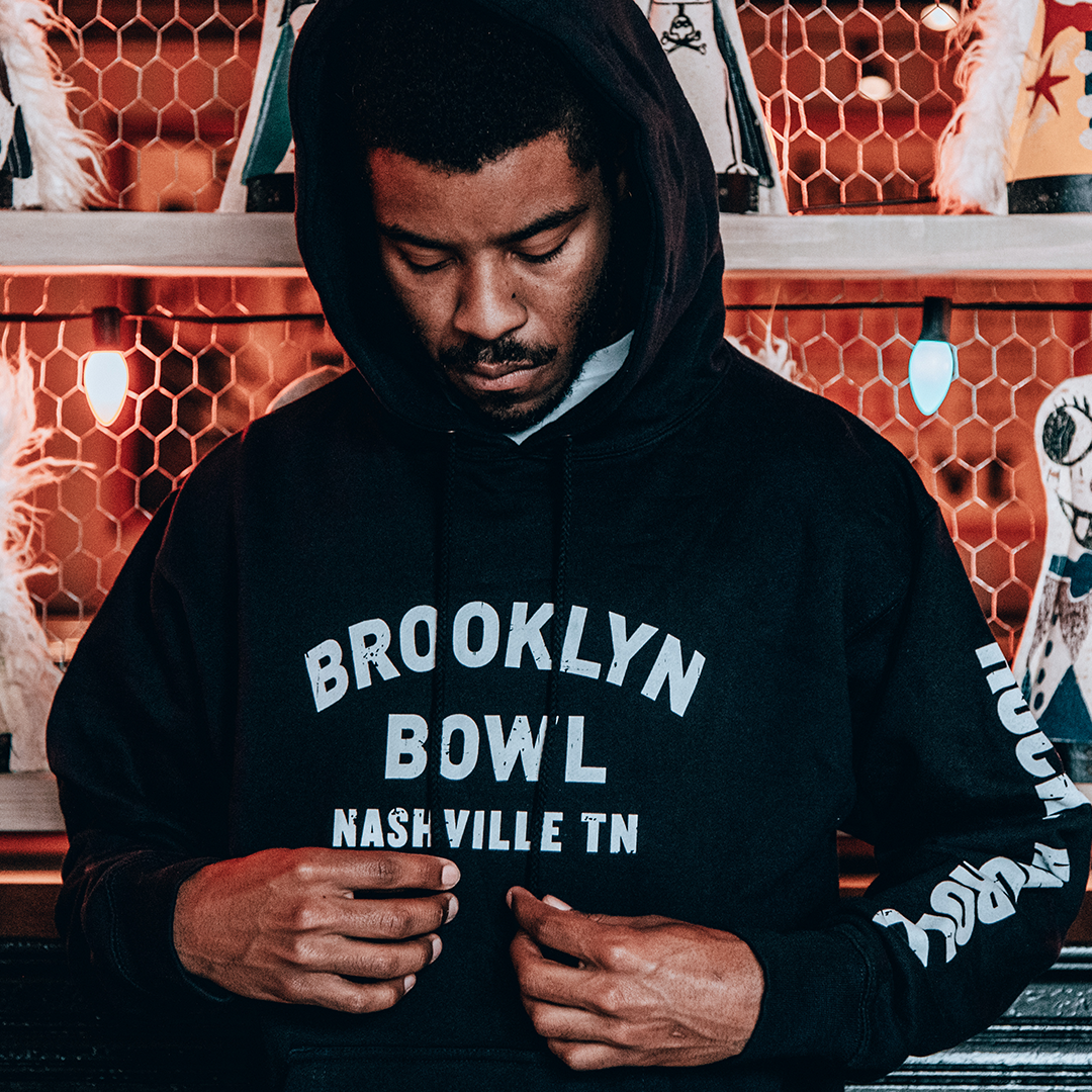 Brooklyn Bowl Nashville Navy Hooded Sweatshirt