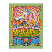 Phil Lesh & Friends Fairway poster by AJ Masthay from March 2023 featuring vivid, birthday-themed psychedelic artwork with concert details