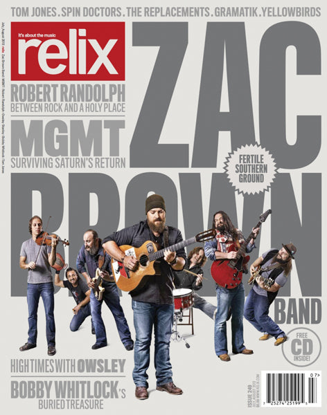 Zac Brown Band - July/August 2013 Relix Issue